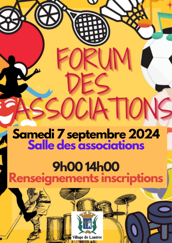 L'association Torchons & Serviettes sera présente au Forum des associations de Lautrec (81440).